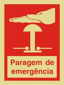 sinalética de segurança